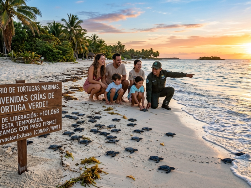 La Tortuga Marina Verde en México